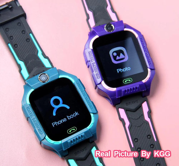 Planet Gates Kids Smart Watch LBS Position Baby Phone 2G Watch Flashlight Camera SOS Children Smartwatch For Boys Girls Gifts PK Q12 Q15