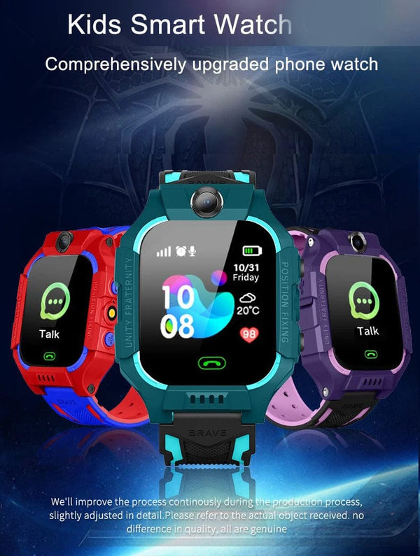 Planet Gates Kids Smart Watch LBS Position Baby Phone 2G Watch Flashlight Camera SOS Children Smartwatch For Boys Girls Gifts PK Q12 Q15