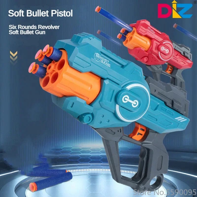 Planet Gates Kids Soft Bullets Guns Toy For Boy Adult Manual Foam Bullet Pistol EVA Foam Darts Gun Toys Weapon Children Outdoor Shooting Game