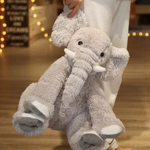 Planet Gates Kids Soft Elephant Plush Large Elephant Toy Stuffed Animals Plushies Pillow Baby Accompany Doll Infant Toys Newborn Gift