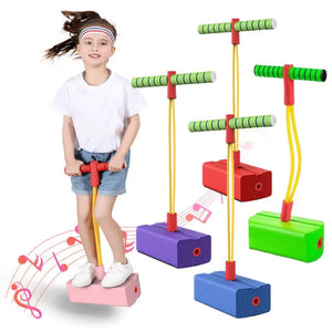 Planet Gates Kids Sports Games Toys Foam Stick Jumper Indoor Outdoor Fun Fitness Equipment Improve Bounce Sensory Toys for Boy Girl Gift