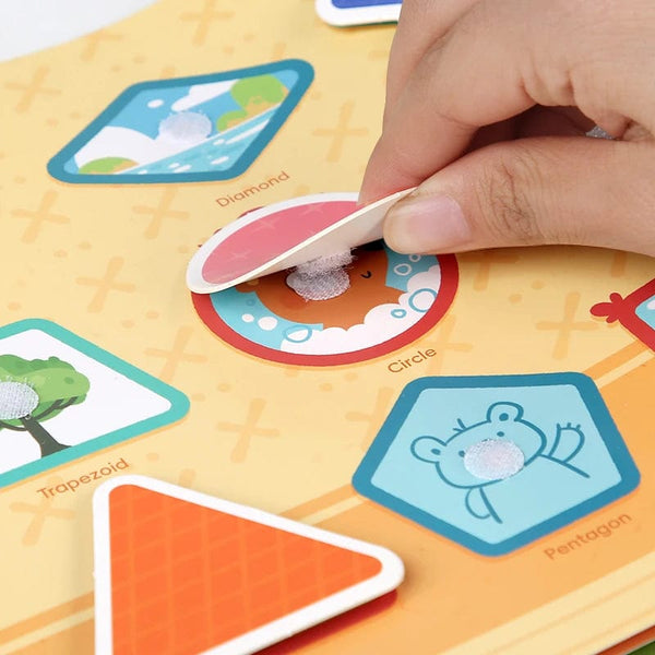 Planet Gates Kids Sticker Quiet Busy Book Baby Montessori Material Toys Board Matching Puzzels Games Early Educational Toys For Toddler ﻿