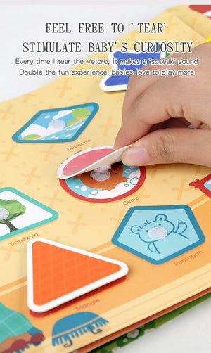 Planet Gates Kids Sticker Quiet Busy Book Baby Montessori Material Toys Board Matching Puzzels Games Early Educational Toys For Toddler ﻿