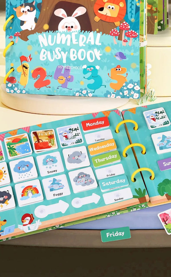 Planet Gates Kids Sticker Quiet Busy Book Baby Montessori Material Toys Board Matching Puzzels Games Early Educational Toys For Toddler ﻿