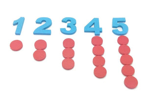 Planet Gates Kids Wooden Montessori Cognitive Cards Number Counting Math Game Educational Toys For Kids Early Childhood Preschool Training