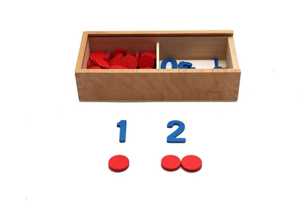 Planet Gates Kids Wooden Montessori Cognitive Cards Number Counting Math Game Educational Toys For Kids Early Childhood Preschool Training