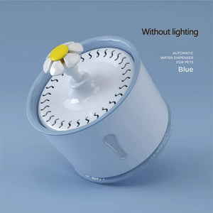 Planet Gates Kimpets 2.4L Pet Cat Drinking Water Fountain Dispenser Activated Carbon Filters LED Automatic Feeder Container USB Interface