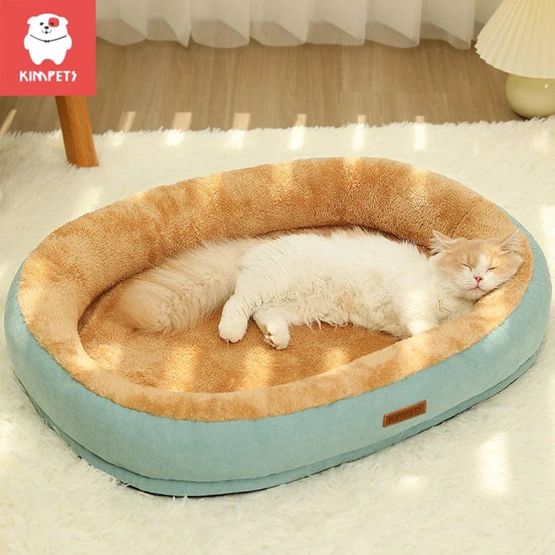 Planet Gates Kimpets Cat Bed Dog Pet Bed Kennel Non-Slip Winter Warm Small Dog Kennel Sleeping Removed Washed Soft Puppy Cushion Cat Supplies