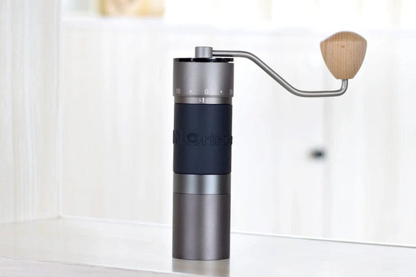 Planet Gates Kingrinder K4 /K6 manual coffee grinder portable mill 420stainless steel 48mm stainless steel Titanium plating burr