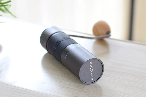 Planet Gates Kingrinder K4 /K6 manual coffee grinder portable mill 420stainless steel 48mm stainless steel Titanium plating burr