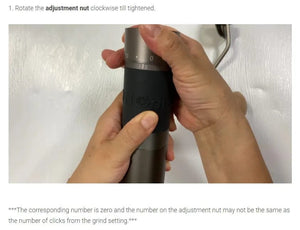 Planet Gates Kingrinder K4 /K6 manual coffee grinder portable mill 420stainless steel 48mm stainless steel Titanium plating burr