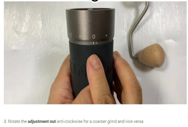 Planet Gates Kingrinder K4 /K6 manual coffee grinder portable mill 420stainless steel 48mm stainless steel Titanium plating burr