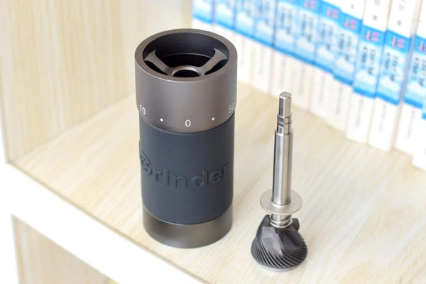 Planet Gates Kingrinder K4 /K6 manual coffee grinder portable mill 420stainless steel 48mm stainless steel Titanium plating burr