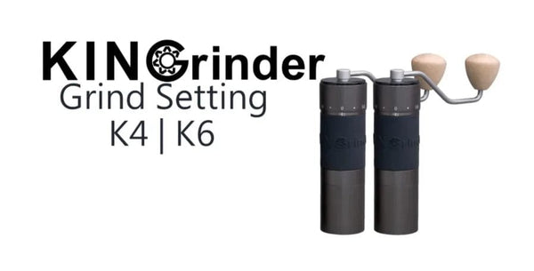 Planet Gates Kingrinder K4 /K6 manual coffee grinder portable mill 420stainless steel 48mm stainless steel Titanium plating burr