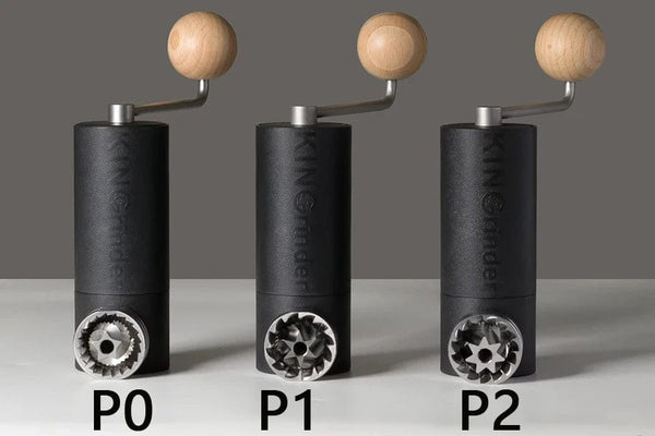 Planet Gates KINGrinder P0/P1/P2 Lightweight Manual Hand Coffee Grinder for Moka pot Drip with Assembly Consistency Stainless Steel