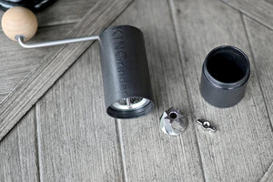 Planet Gates KINGrinder P0/P1/P2 Lightweight Manual Hand Coffee Grinder for Moka pot Drip with Assembly Consistency Stainless Steel