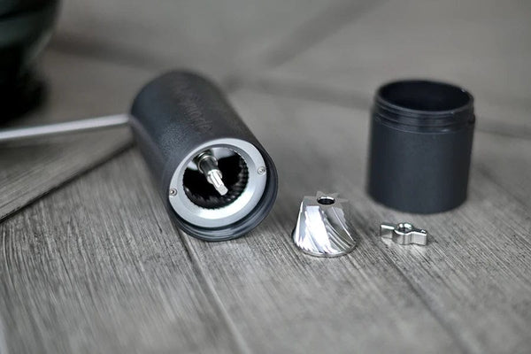 Planet Gates KINGrinder P0/P1/P2 Lightweight Manual Hand Coffee Grinder for Moka pot Drip with Assembly Consistency Stainless Steel