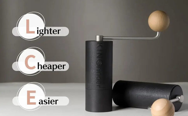 Planet Gates KINGrinder P0/P1/P2 Lightweight Manual Hand Coffee Grinder for Moka pot Drip with Assembly Consistency Stainless Steel