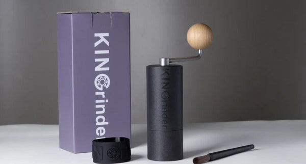 Planet Gates KINGrinder P0/P1/P2 Lightweight Manual Hand Coffee Grinder for Moka pot Drip with Assembly Consistency Stainless Steel