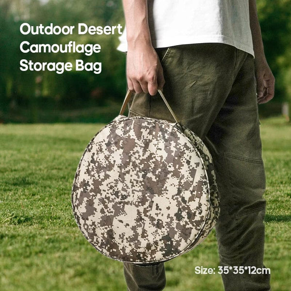 Planet Gates KINSCOTER 10000mAh Outdoor Camping Fan, 11inch Large Ceiling Fan with LED Lighting, Multifunction Air Circulator Cooler Fan