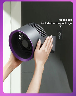 Planet Gates KINSCOTER Multifunctional Electric Fan Circulator Wireless Portable Home Quiet Ventilator Desktop Wall Ceiling Fan Air Cooler