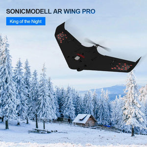 Planet Gates KIT / United States Beginner Electric Sonicmodell AR Wing Pro RC Airplane Drone 1000mm Wingspan EPP FPV Flying Wing Model Building KIT/PNP Version