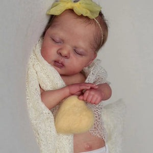 Planet Gates Kit With Cloth Body Mini bebe reborn kit Luna 12 Inches Reborn Baby Vinyl Doll Kit Unpainted Unassembled Doll Parts DIY Blank Reborn Doll Kit