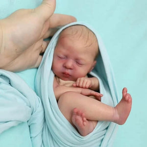 Planet Gates Kit With Cloth Body Mini bebe reborn kit Luna 12 Inches Reborn Baby Vinyl Doll Kit Unpainted Unassembled Doll Parts DIY Blank Reborn Doll Kit