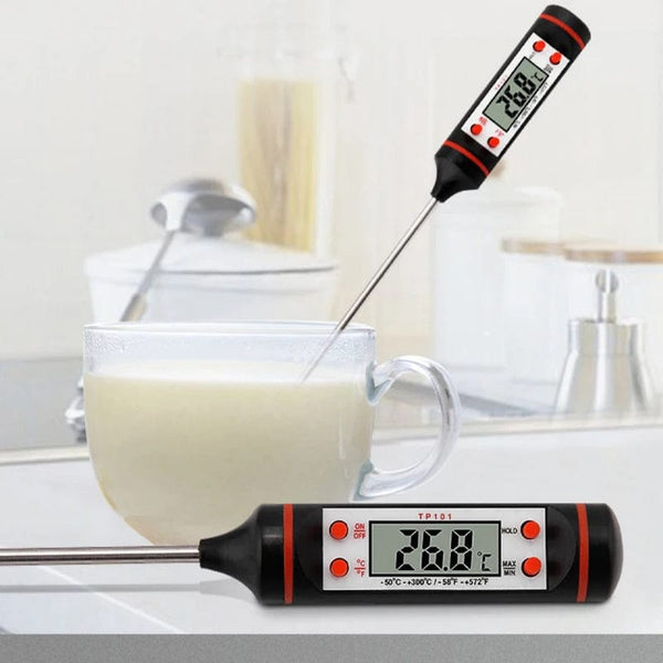 Planet Gates Kitchen Food Baking Digital Thermometer Electronic Probe Type Digital Display Liquid Grill Thermometer