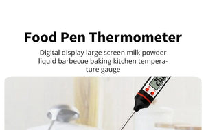 Planet Gates Kitchen Food Baking Digital Thermometer Electronic Probe Type Digital Display Liquid Grill Thermometer