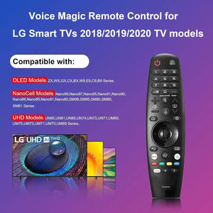 Planet Gates Kits 2 Replacement Remote Control Compatible with LG Smart TV Voice Magic Remote with Voice Pointer Function for LG TVs UHD OLED QNED