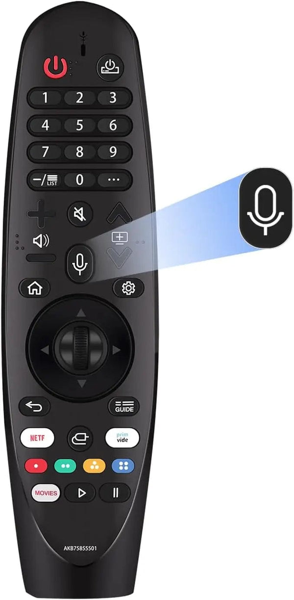 Planet Gates Kits 2 Replacement Remote Control Compatible with LG Smart TV Voice Magic Remote with Voice Pointer Function for LG TVs UHD OLED QNED