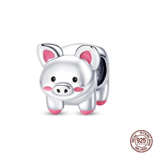 Planet Gates KJC028 Fit Qikaola 925 Original Bracelets Blue Zircon Owl Luminous Sea Turtle Octopus 925 Silver Charms Beads DIY Birthday Jewelry Gift