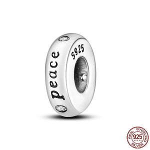 Planet Gates KJC148 Fit Qikaola 925 Original Bracelets Blue Zircon Owl Luminous Sea Turtle Octopus 925 Silver Charms Beads DIY Birthday Jewelry Gift