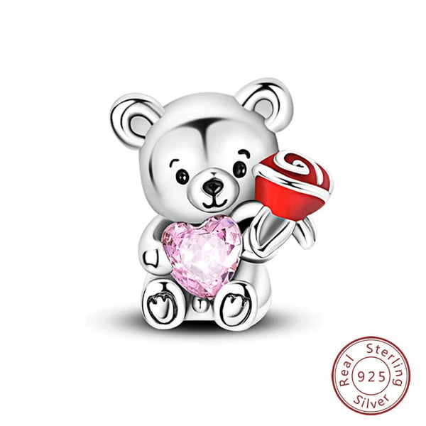 Planet Gates KJC997 Fit Qikaola 925 Original Bracelets Blue Zircon Owl Luminous Sea Turtle Octopus 925 Silver Charms Beads DIY Birthday Jewelry Gift