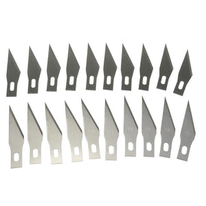 Planet Gates Knife 6 Suit Carving Knife 1 Pcs Plus Blade 20 Pcs Paper cutter Mobile phone film cutter Model assembly tool Rubber seal carving knife