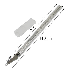 Planet Gates Knife 6 Suit Carving Knife 1 Pcs Plus Blade 20 Pcs Paper cutter Mobile phone film cutter Model assembly tool Rubber seal carving knife