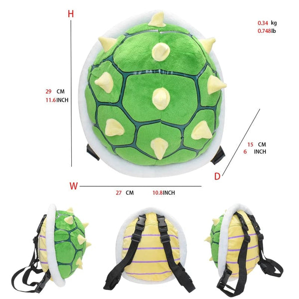 Planet Gates koopa bag 1 / CHINA Mario Bros Plush Toys Luigi Yoshi Princess Peach Toadette Bowser JR Waluigi Wario Anime Stuffed Cartoon Peluche Dolls