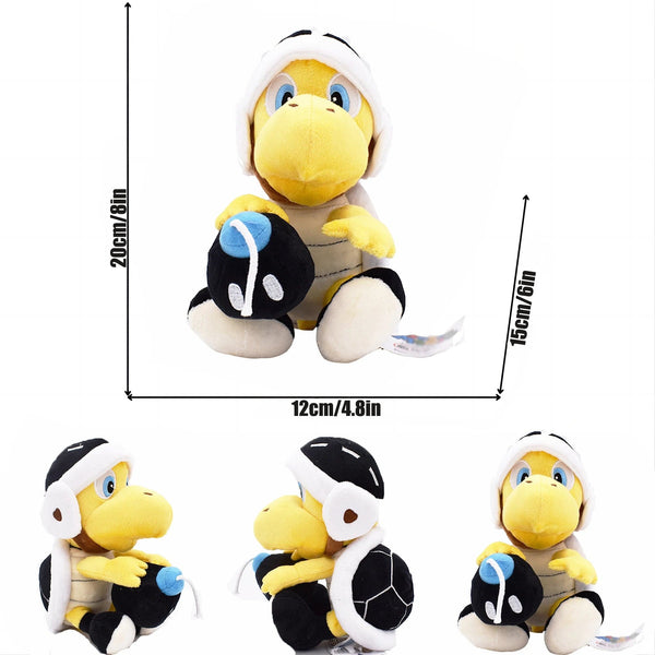Planet Gates Koopa Troopa G / CHINA / 11cm-30cm New Mario Bros Plush Koopa Troopa Bulrush Chain Chomp Armad Bullet Bill Bob-omb Dry Bones Stuffed Dolls Soft Toys Birthday Gift