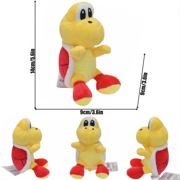 Planet Gates Koopa Troopa H / CHINA / 11cm-30cm New Mario Bros Plush Koopa Troopa Bulrush Chain Chomp Armad Bullet Bill Bob-omb Dry Bones Stuffed Dolls Soft Toys Birthday Gift