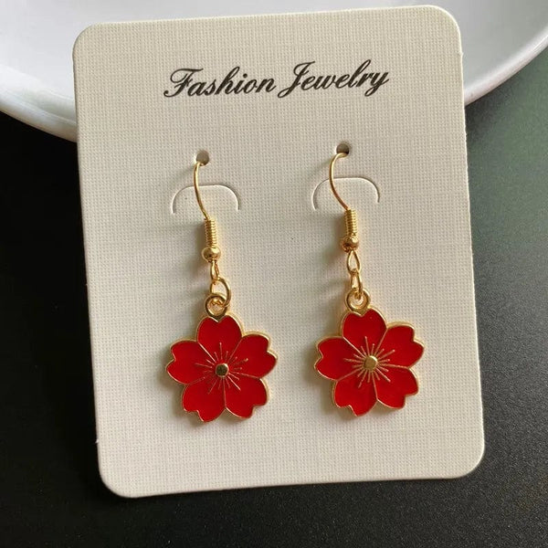 Planet Gates Korean Fashion Flower Pendant Necklace for Girl Women White Yellow Color Trendy Choker Necklace Gift for Summer Wholesale
