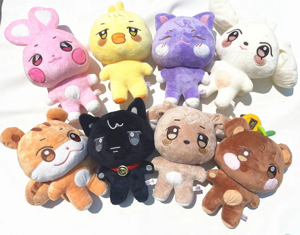Planet Gates Kpop Aniteez Kawaii Stuffed Animals Plushies Toy Room Decor Hongjoong Seonghwa Yunho Yeosang San Ming Wooyoung Jongho Plu