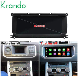 Planet Gates Krando Android Car Radio For Range Rover Land Rover Evoque LRX L538 2012-2018 Autoradio Multimedia Navigation GPS AC Screen