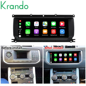 Planet Gates Krando Android Car Radio For Range Rover Land Rover Evoque LRX L538 2012-2018 Autoradio Multimedia Navigation GPS AC Screen