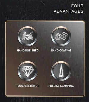 Planet Gates KS-11 MECHANIC KS-11 Hand Polished Jumper Non-magnetic Tweezers 0.008mm Tip Precision Stainless Steel Mobile Phone Repair Manual Tool