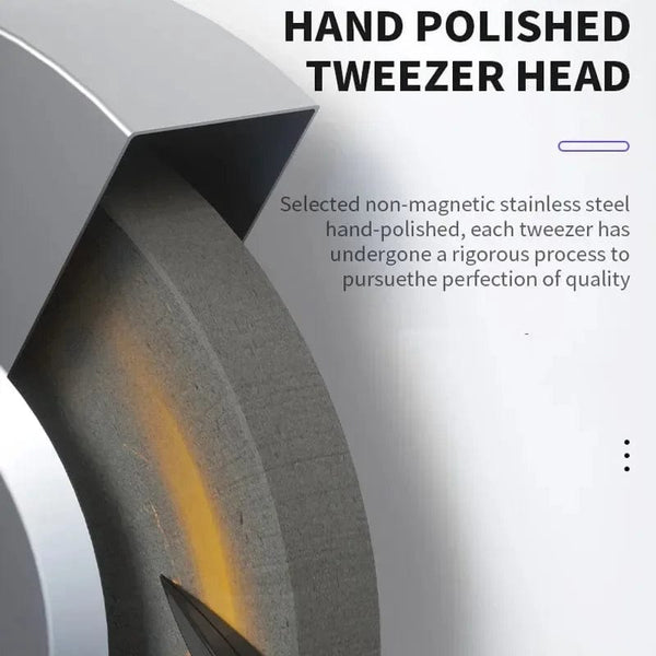 Planet Gates KS-11 MECHANIC KS-11 Hand Polished Jumper Non-magnetic Tweezers 0.008mm Tip Precision Stainless Steel Mobile Phone Repair Manual Tool