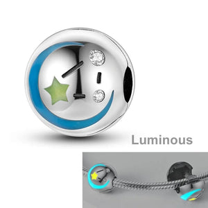 Planet Gates KTC417 Silver Clasp 925 Sterling Silver CZ pave Clip Charms Daisy Beads Stopper Safety Chain fit Original Bangle Bracelet Jewelry Clip