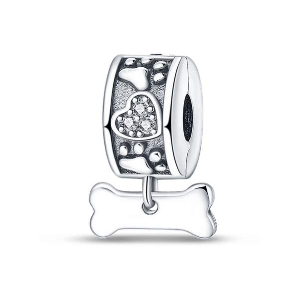 Planet Gates KTC417 Silver Clasp 925 Sterling Silver CZ pave Clip Charms Daisy Beads Stopper Safety Chain fit Original Bangle Bracelet Jewelry Clip