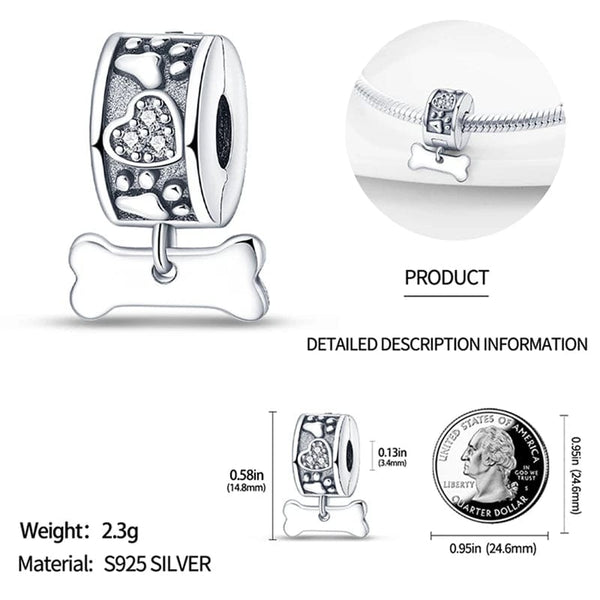 Planet Gates KTC417 Silver Clasp 925 Sterling Silver CZ pave Clip Charms Daisy Beads Stopper Safety Chain fit Original Bangle Bracelet Jewelry Clip