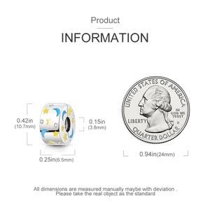 Planet Gates KTC417 Silver Clasp 925 Sterling Silver CZ pave Clip Charms Daisy Beads Stopper Safety Chain fit Original Bangle Bracelet Jewelry Clip